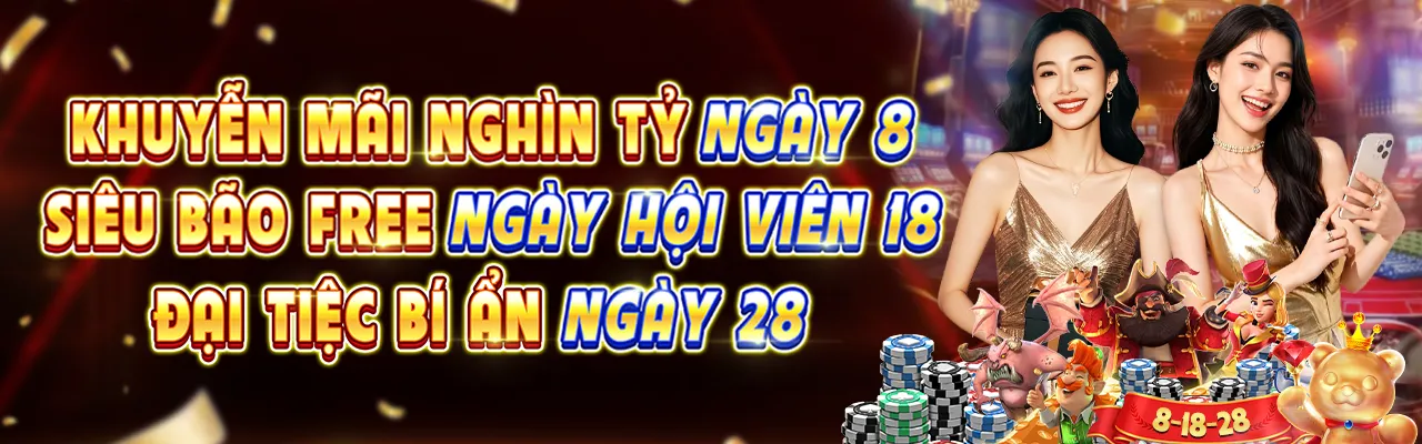 Nhà cái D8wib khuyến mãi hội hàng tháng